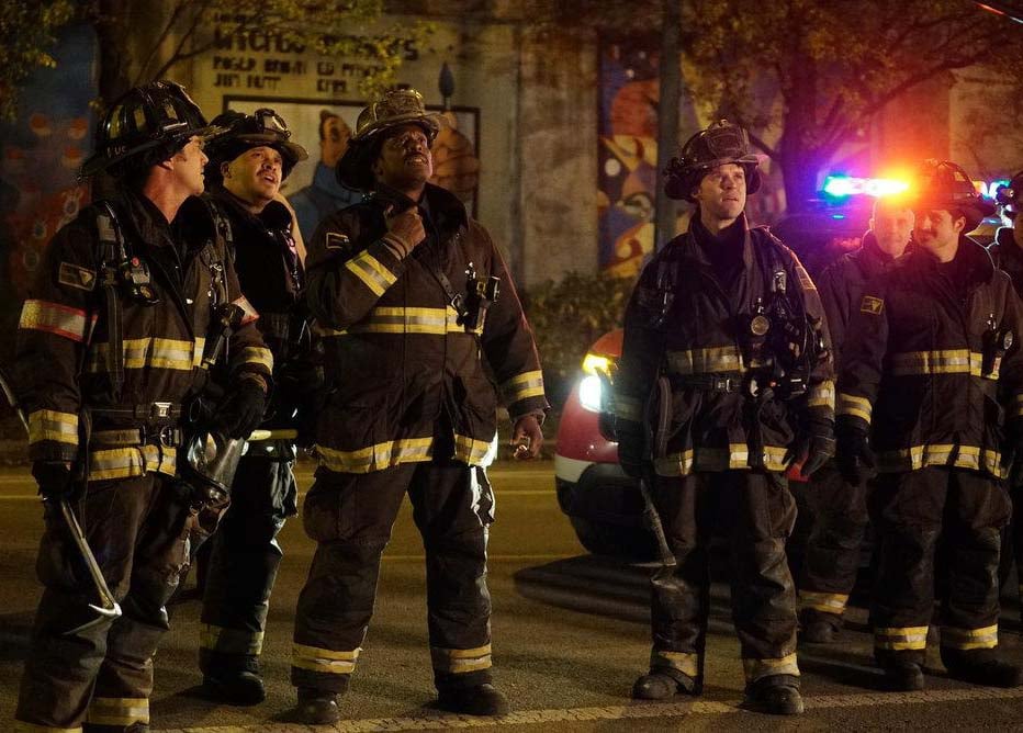 Chicago Fire : Photo Taylor Kinney, Joe Minoso, Jesse Spencer, Eamonn Walker