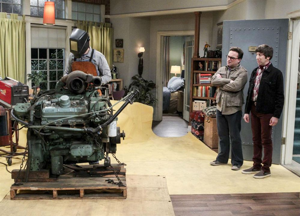 The Big Bang Theory : Photo Jim Parsons, Simon Helberg, Johnny Galecki