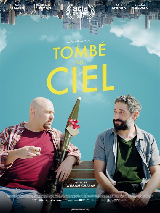 Tombé du ciel : Affiche