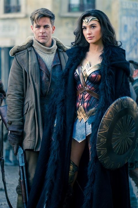 Wonder Woman : Photo Chris Pine, Gal Gadot