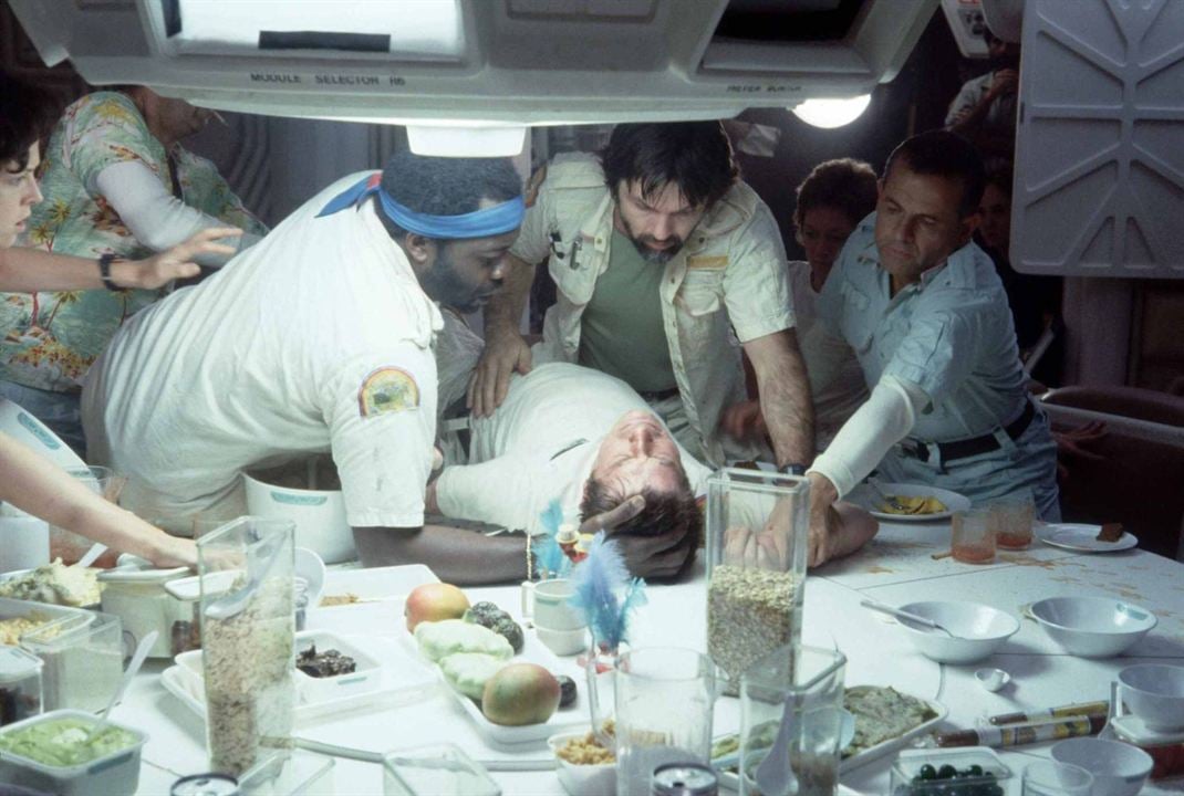 Alien, le huitième passager : Photo John Hurt, Tom Skerritt, Yaphet Kotto