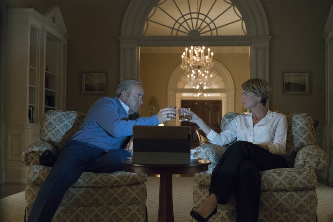 House of Cards : Photo Kevin Spacey, Robin Wright