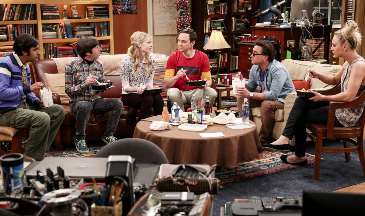 The Big Bang Theory : Photo Johnny Galecki, Kaley Cuoco, Jim Parsons, Riki Lindhome, Kunal Nayyar, Simon Helberg