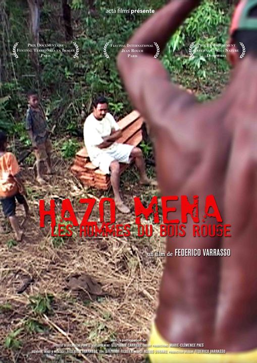 Hazo Mena, les hommes du bois rouge : Affiche