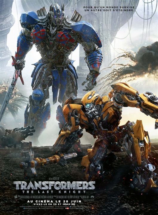 Transformers: The Last Knight : Affiche