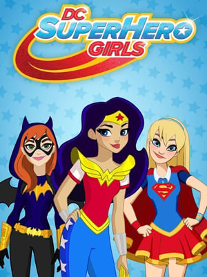 DC Super Heros Girl : L'école des super-héros : Affiche