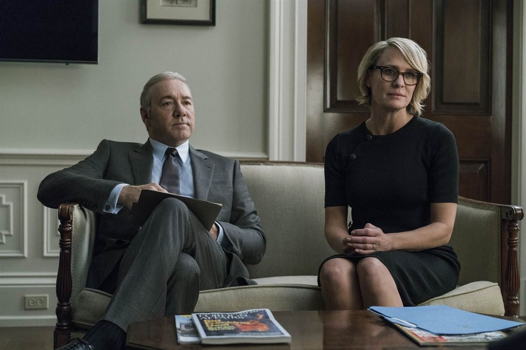 House of Cards : Photo Robin Wright, Kevin Spacey