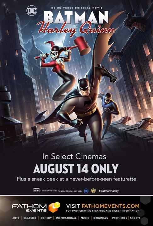 Batman et Harley Quinn : Affiche