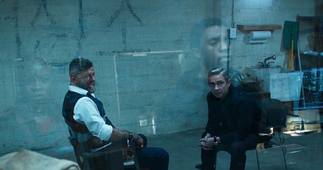 Black Panther : Photo Andy Serkis, Martin Freeman