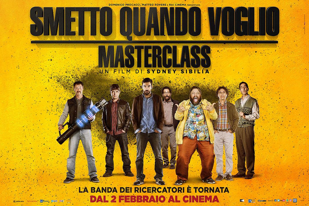 Smetto quando voglio - Masterclass : Affiche