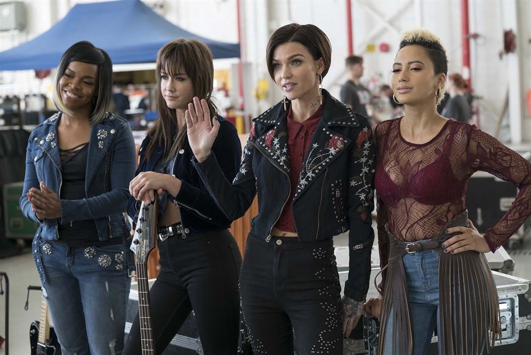 Pitch Perfect 3 : Photo Andy Allo, Ruby Rose, Venzella Joy, Hannah Fairlight