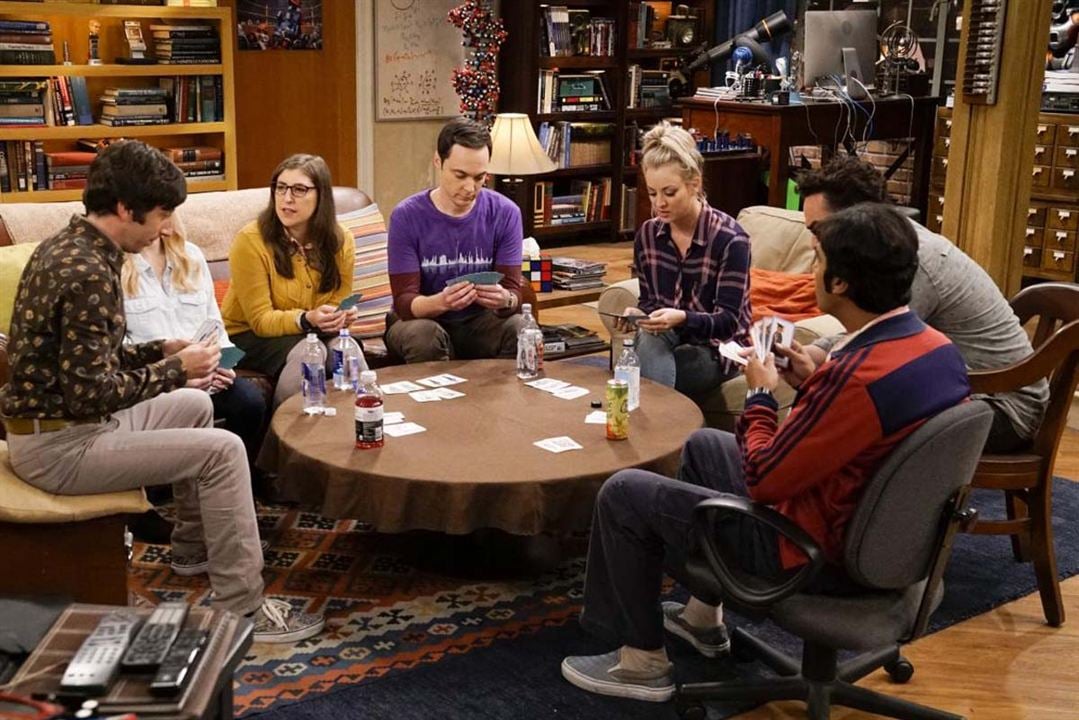 The Big Bang Theory : Photo Mayim Bialik, Kaley Cuoco, Jim Parsons