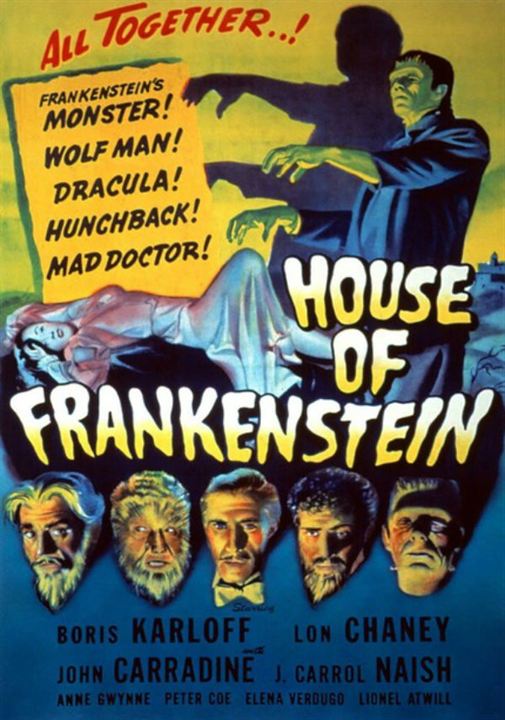 La Maison de Frankenstein : Affiche