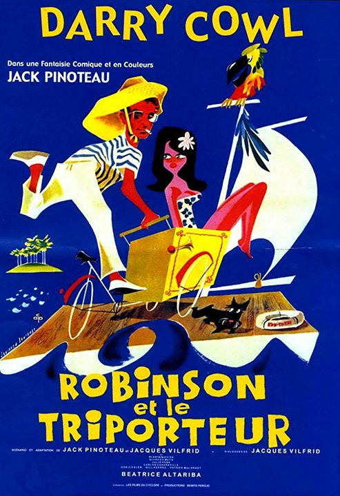 Robinson et le triporteur : Affiche