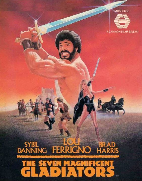 Les Sept Gladiateurs : Affiche
