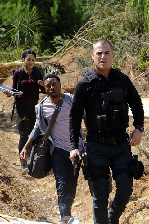 MacGyver (2016) : Photo Tristin Mays, George Eads, Justin Hires