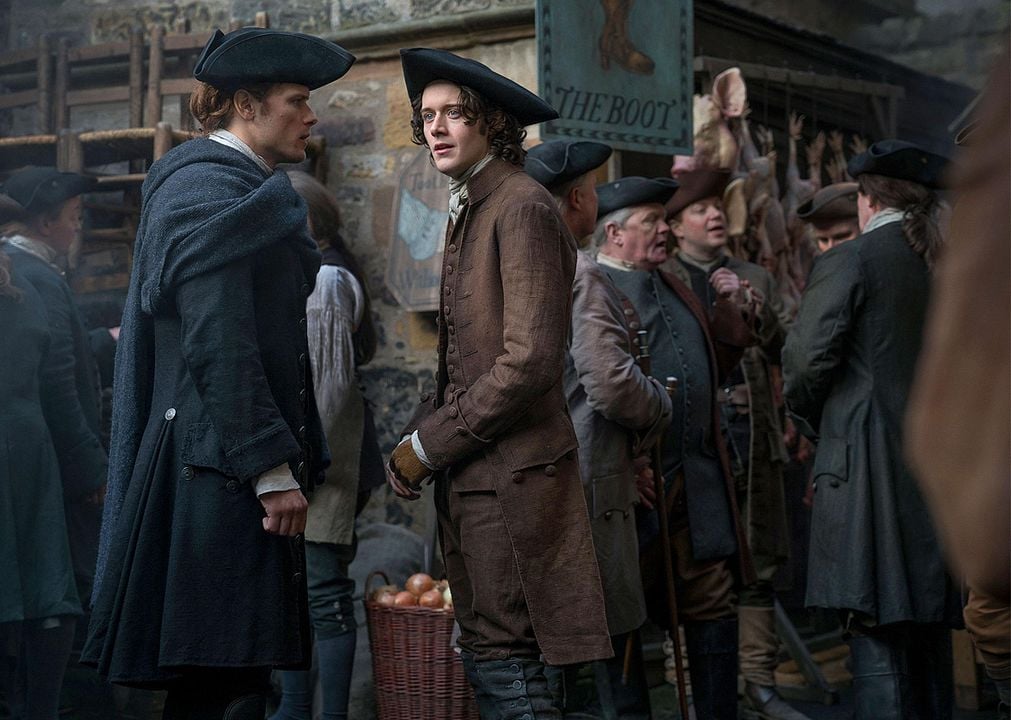 Outlander : Photo Sam Heughan, Richard Rankin