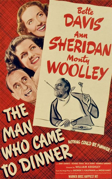 The Man who came to dinner : Affiche