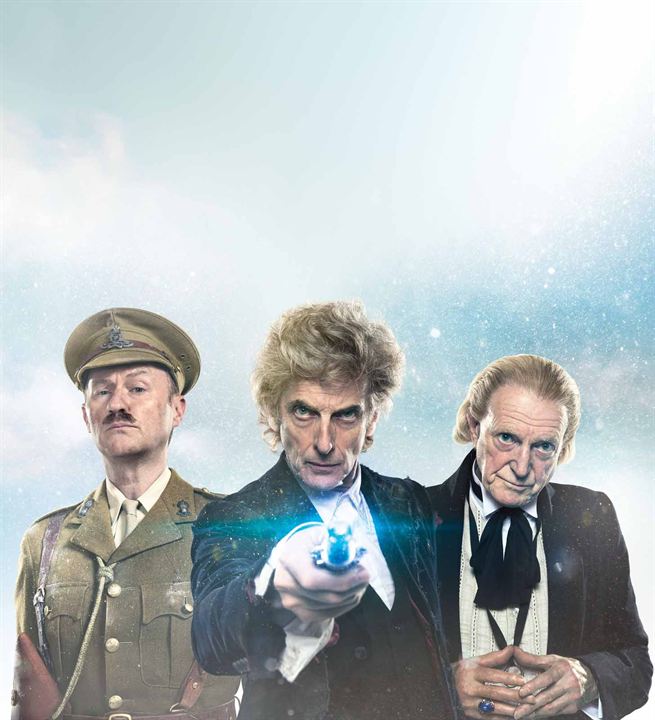 Doctor Who (2005) : Photo promotionnelle Mark Gatiss, Peter Capaldi, David Bradley (IV)