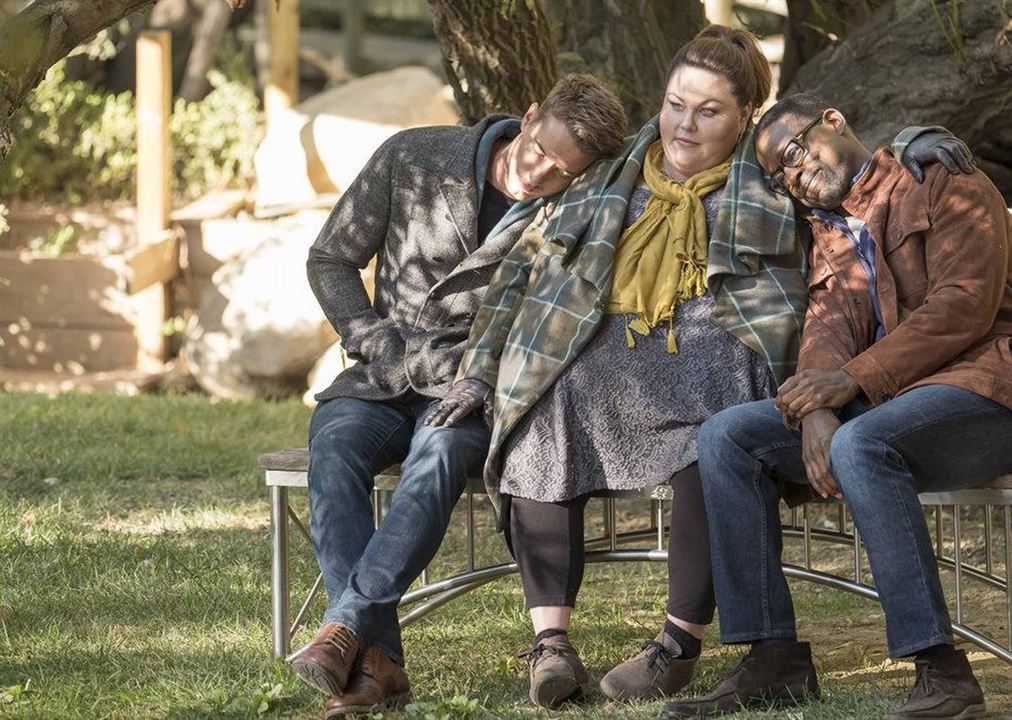 This is Us : Photo Justin Hartley, Sterling K. Brown, Chrissy Metz