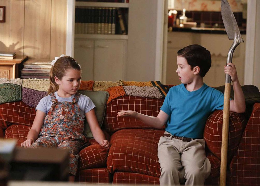 Young Sheldon : Photo Iain Armitage, Raegan Revord