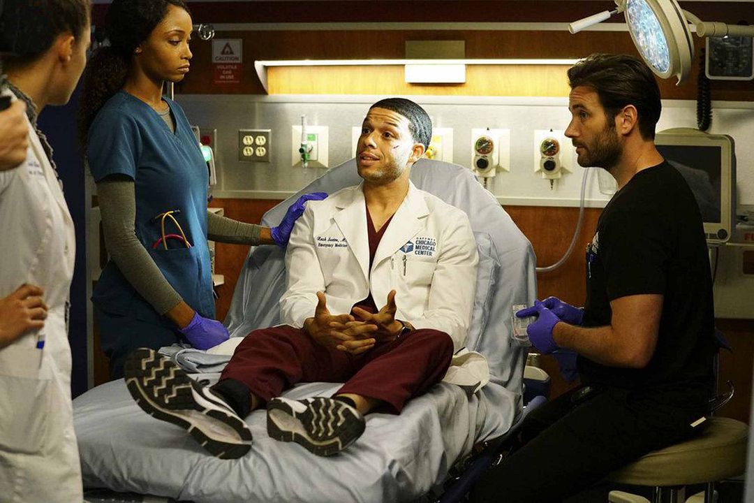 Chicago Med : Photo Colin Donnell, Yaya DaCosta, Roland Buck III