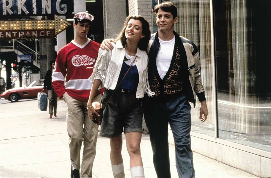 La Folle journée de Ferris Bueller : Photo Mia Sara, Matthew Broderick, Alan Ruck
