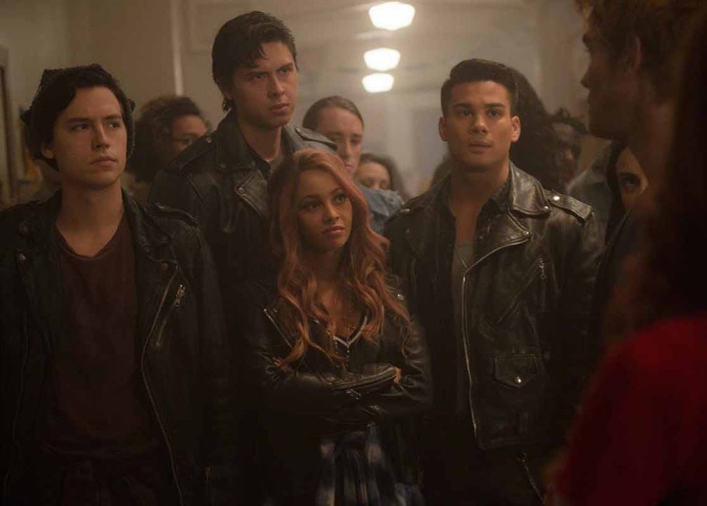 Riverdale : Photo Cole Sprouse, Vanessa Morgan, Jordan Connor, Drew Ray Tanner