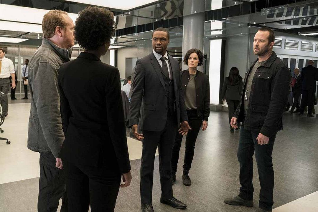 Blindspot : Photo Rob Brown, Jaimie Alexander, Darren Goldstein, Sullivan Stapleton