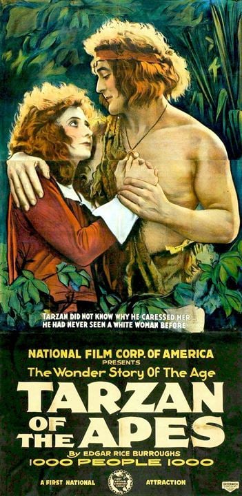 Tarzan of the Apes : Affiche