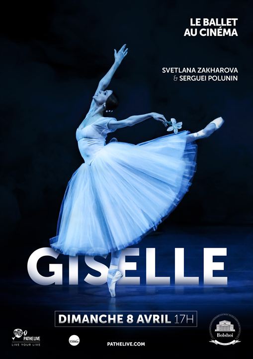 Giselle (Bolchoï-Pathé live) : Affiche