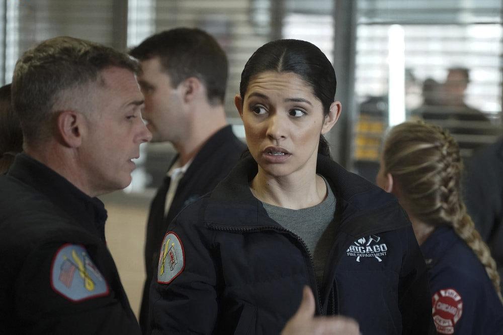 Chicago Fire : Photo David Eigenberg, Miranda Rae Mayo