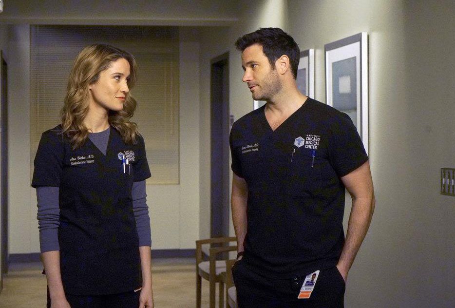 Chicago Med : Photo Norma Kuhling, Colin Donnell