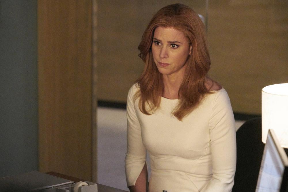 Suits : avocats sur mesure : Photo Sarah Rafferty