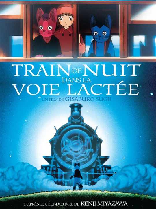 Train de nuit dans la Voie Lactée : Affiche