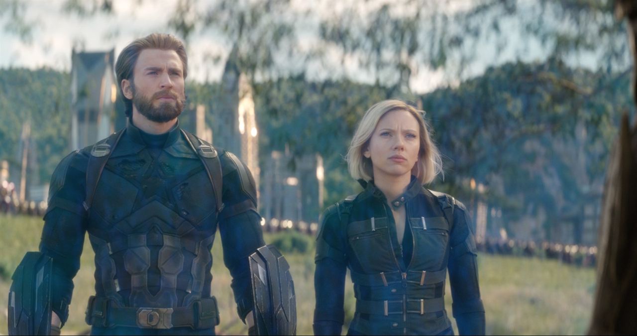 Avengers: Infinity War : Photo Scarlett Johansson, Chris Evans