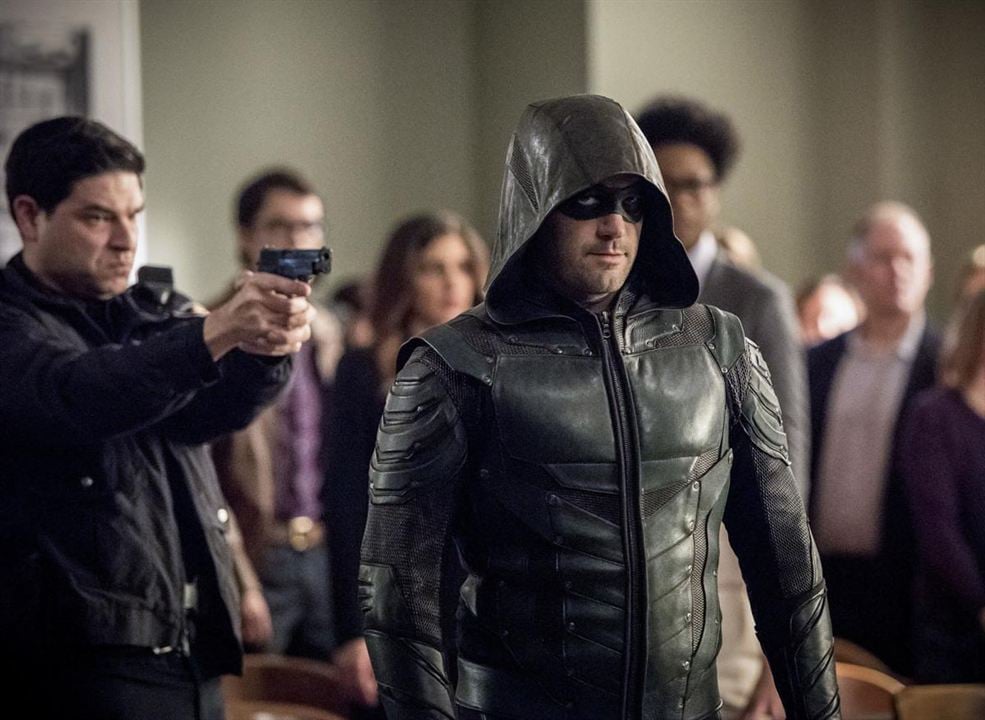 Arrow : Photo Colin Donnell, Stephen Amell