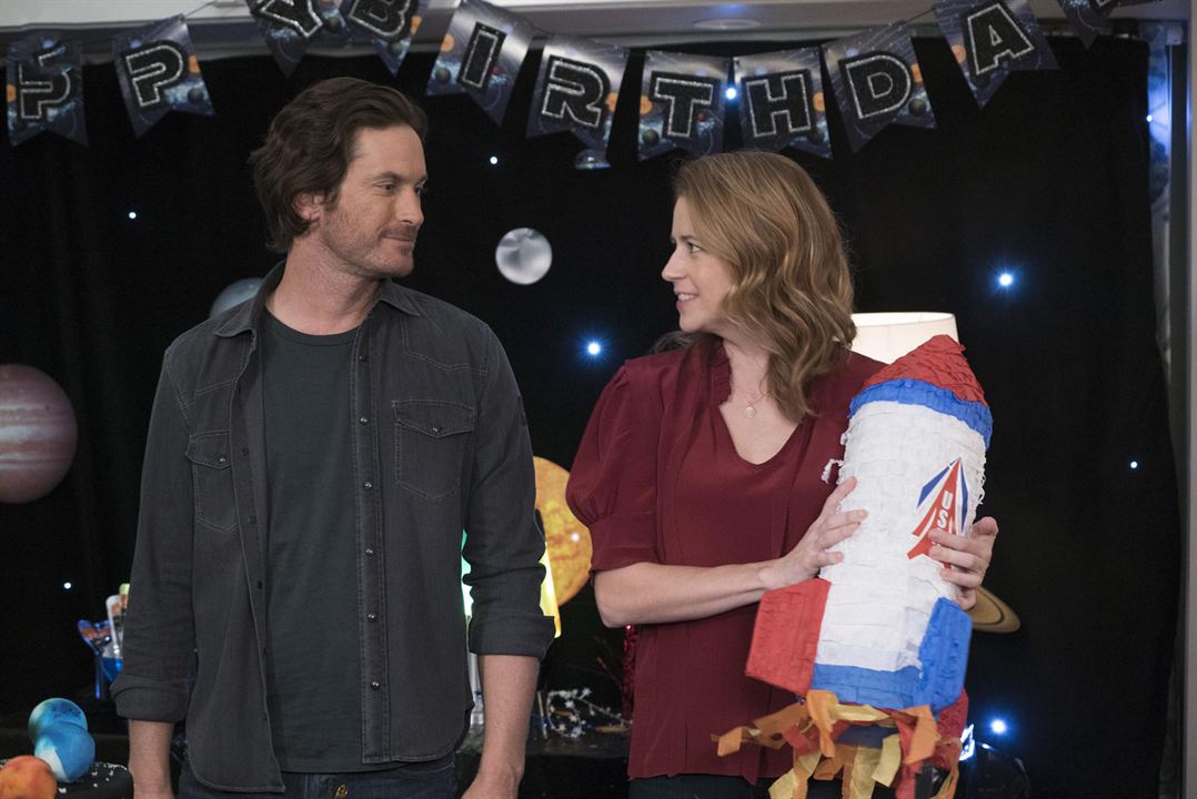 Splitting Up Together : Photo Jenna Fischer, Oliver Hudson