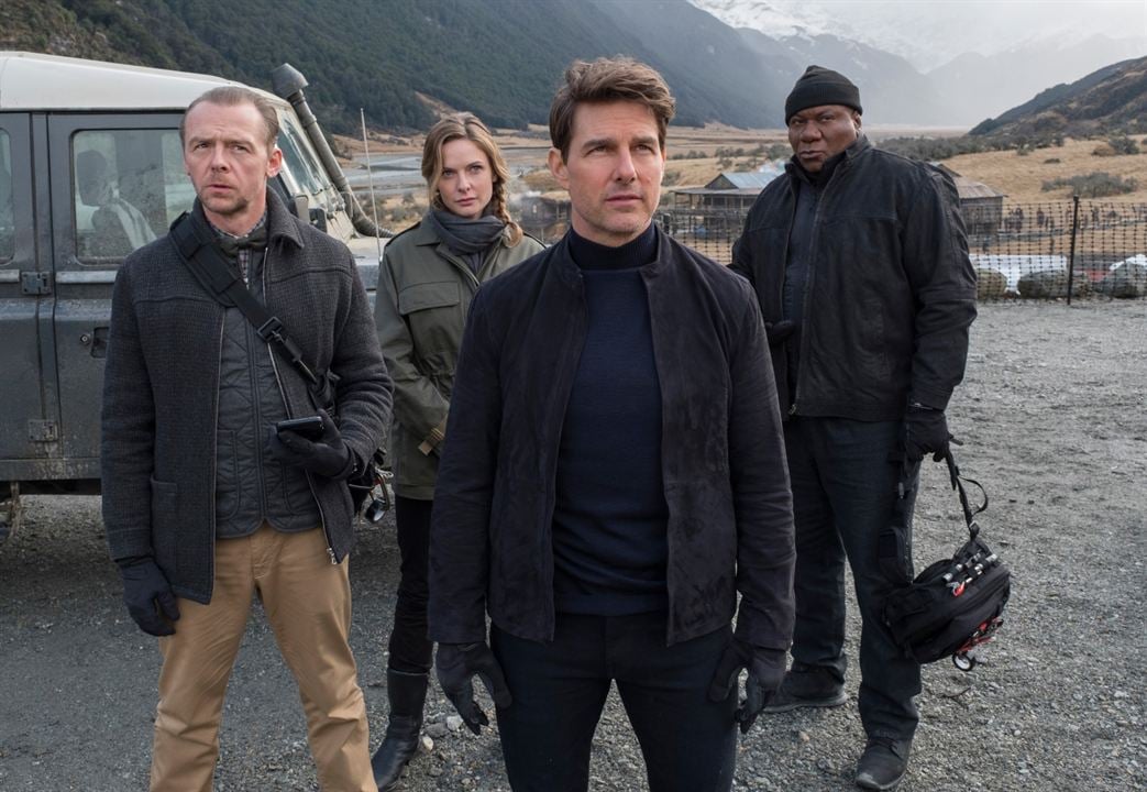 Mission Impossible - Fallout : Photo Ving Rhames, Tom Cruise, Simon Pegg, Rebecca Ferguson