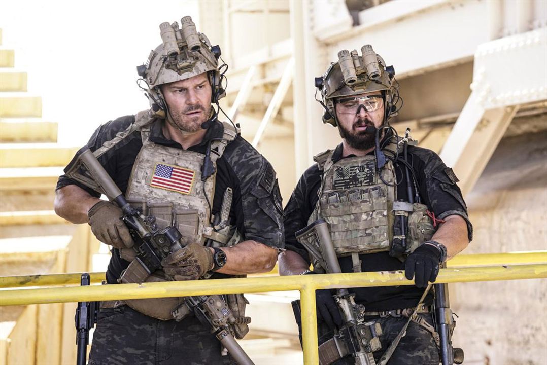SEAL Team : Photo David Boreanaz, A.J. Buckley