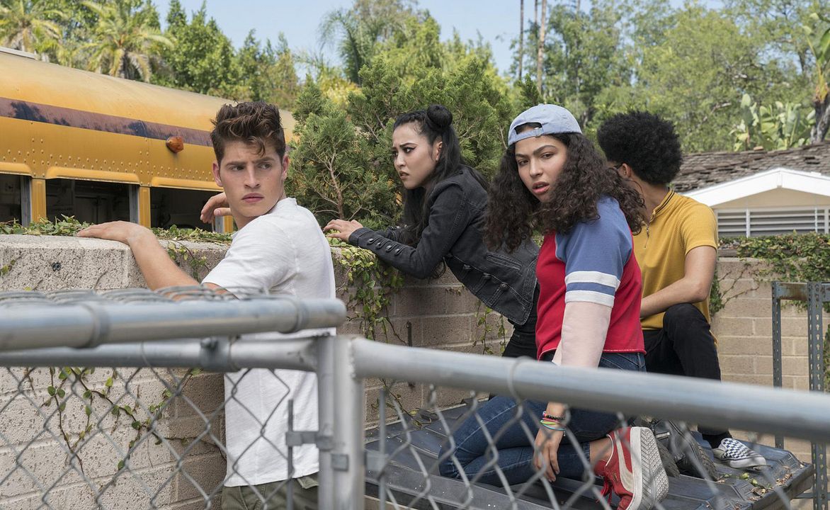 Marvel's Runaways : Photo Allegra Acosta, Gregg Sulkin, Lyrica Okano