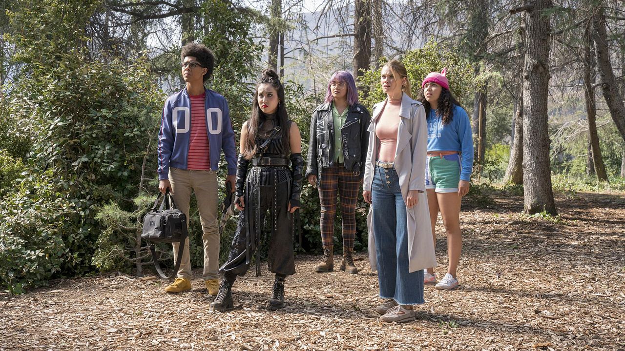 Marvel's Runaways : Photo Virginia Gardner, Ariela Barer, Lyrica Okano, Rhenzy Feliz, Allegra Acosta