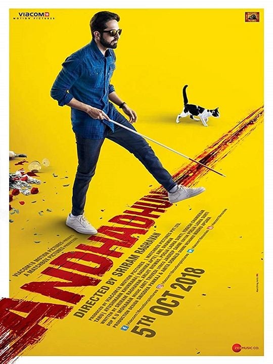 Andhadhun : Affiche