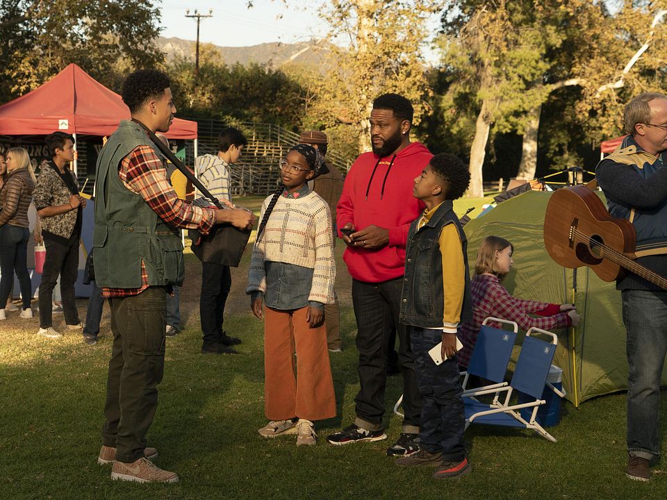 Black-ish : Photo Marcus Scribner, Anthony Anderson, Miles Brown, Marsai Martin