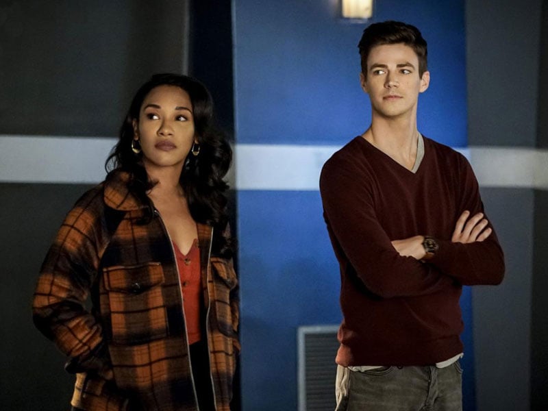 Flash (2014) : Photo Grant Gustin, Candice Patton