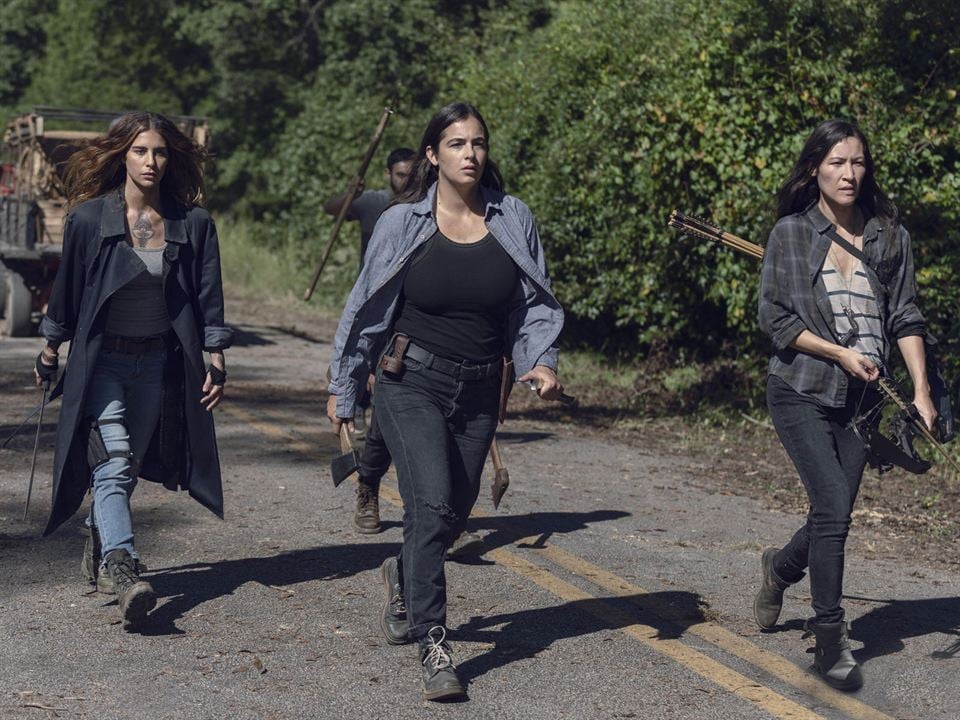 The Walking Dead : Photo Eleanor Matsuura, Alanna Masterson, Nadia Hilker