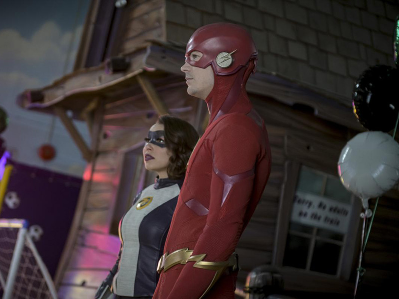 Flash (2014) : Photo Grant Gustin, Jessica Parker Kennedy