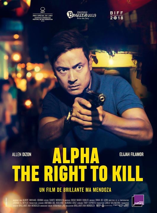 Alpha - The Right to Kill : Affiche