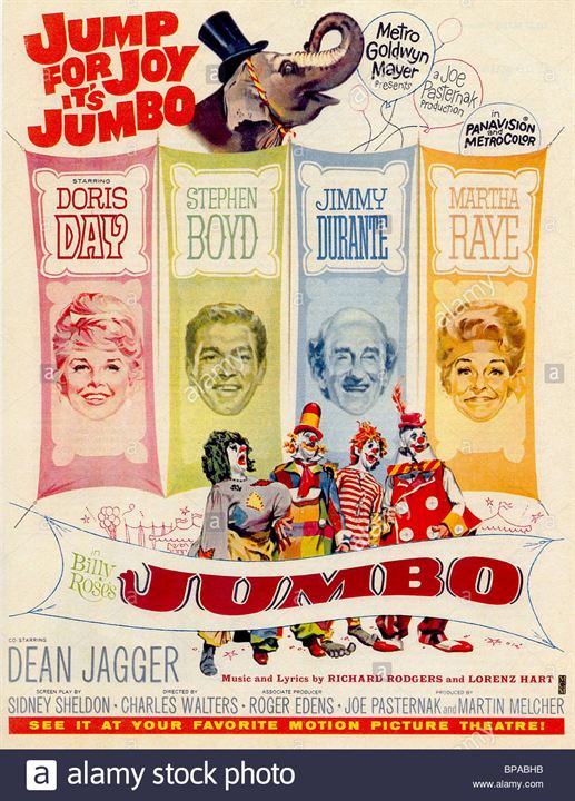 Jumbo, la sensation du cirque : Affiche