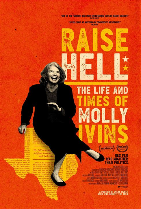 Raise Hell: The Life & Times of Molly Ivins : Affiche